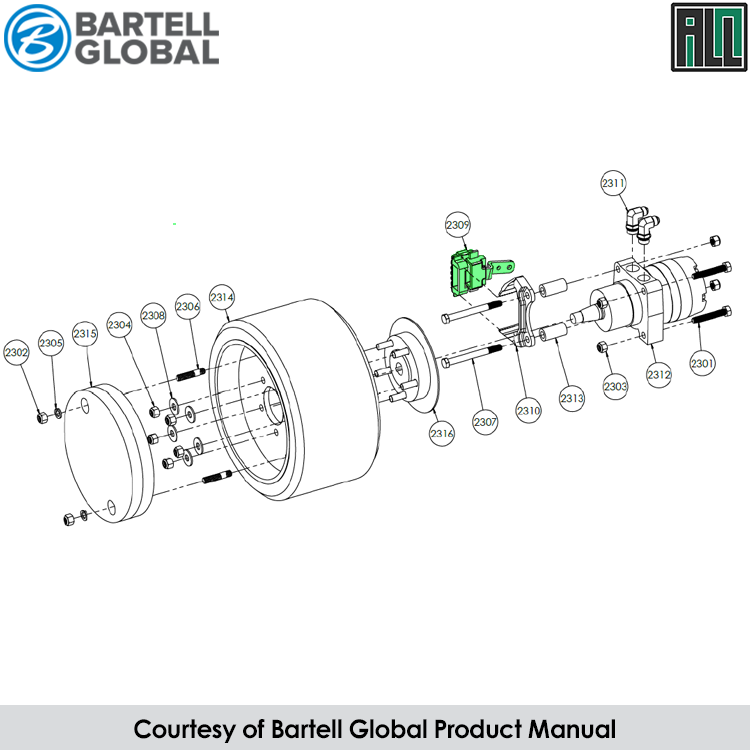 Terminator, Left Brake Caliper